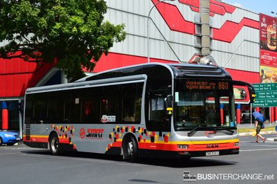 Bus 860 - SMRT Buses MAN NL323F (A22) (SMB3016X)