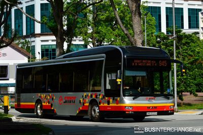 Bus 945 - SMRT Buses MAN NL323F (A22) (SMB3020H)