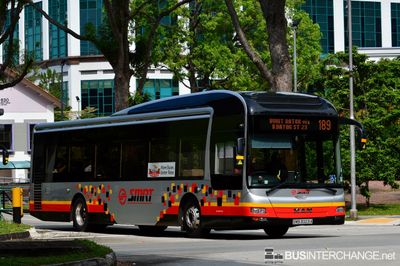 Bus 189 - SMRT Buses MAN NL323F (A22) (SMB3023A)