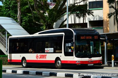 Bus 189 - SMRT Buses MAN NL323F (A22) (SMB3047G)
