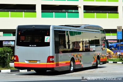 Bus 990 - Tower Transit Singapore MAN NL323F (A22) (SMB3059Y)
