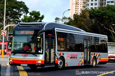 SMRT Buses MAN NL323F (A22) (SMB3078S) - OFF SERVICE