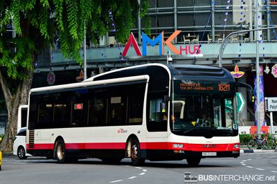 Bus 162M - SBS Transit MAN NL323F (A22) (SMB3090E)