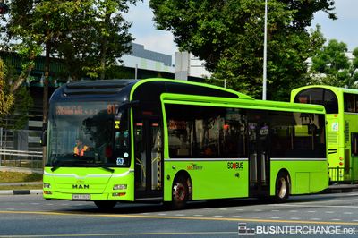 Bus 812 - SBS Transit MAN NL323F (A22) (SMB3090E)