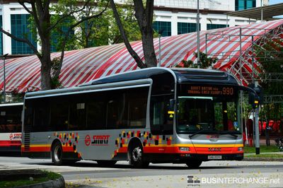 Bus 990 - SMRT Buses MAN NL323F (A22) (SMB3101H)