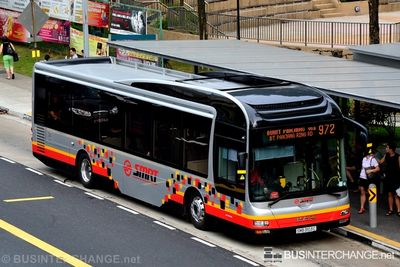 Bus 972 - SMRT Buses MAN NL323F (A22) (SMB3103C)
