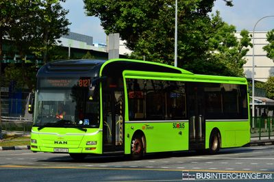 Bus 812T - SBS Transit MAN NL323F (A22) (SMB3107S)