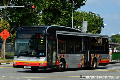 Bus 811E - SBS Transit MAN NL323F (A22) (SMB3117M)