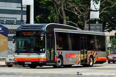 Bus 77 - SMRT Buses MAN NL323F (A22) (SMB3151M)