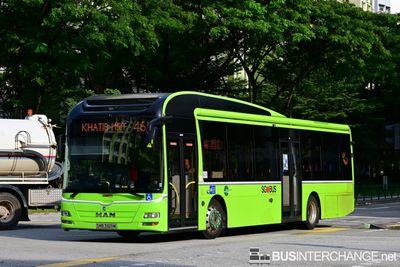 Bus 461 - Tower Transit Singapore MAN NL323F (A22) (SMB3169M)