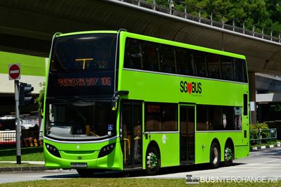 Bus 106 - Tower Transit Singapore Alexander Dennis Enviro 500 MMC (SMB3501L)