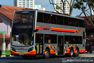 Bus 189 - SMRT Buses Alexander Dennis Enviro 500 MMC (SMB3505B)