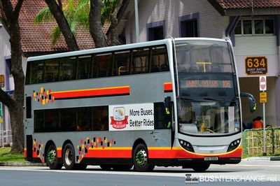 Bus 106 - Tower Transit Singapore Alexander Dennis Enviro 500 MMC (SMB3510K)