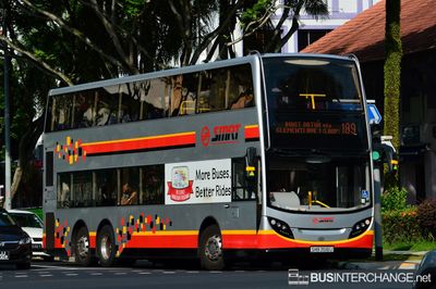 Bus 189 - SMRT Buses Alexander Dennis Enviro 500 MMC (SMB3516U)