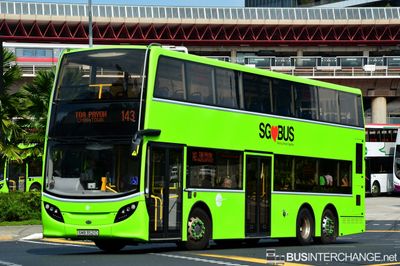 Bus 143 - Tower Transit Singapore Alexander Dennis Enviro 500 MMC (SMB3521D)