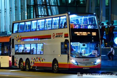 Bus 190 - SMRT Buses Alexander Dennis Enviro 500 MMC (SMB3534S)