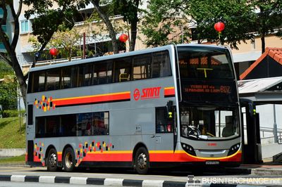 Bus 807 - SMRT Buses Alexander Dennis Enviro 500 MMC (SMB3556D)