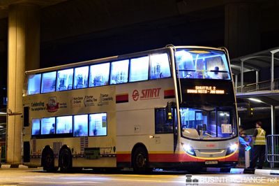 Bus SHUTTLE2 - SMRT Buses Alexander Dennis Enviro 500 MMC (SMB3575Z)