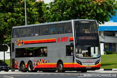 Bus SHUTTLE2 - SMRT Buses Alexander Dennis Enviro 500 MMC (SMB3576X)