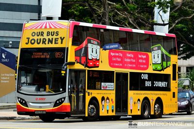 Bus 857 - SMRT Buses Alexander Dennis Enviro 500 MMC (SMB3590D)