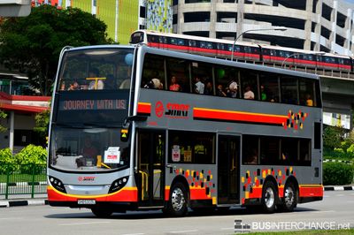 SMRT Buses Alexander Dennis Enviro 500 MMC (SMB5003U) - SMRT Bus Carnival Shuttle