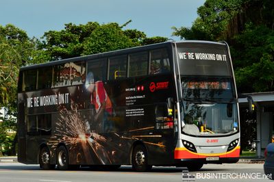 Bus 67 - SMRT Buses Alexander Dennis Enviro 500 MMC (SMB5039S)