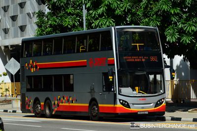 Bus 960 - SMRT Buses Alexander Dennis Enviro 500 MMC (SMB5057P)