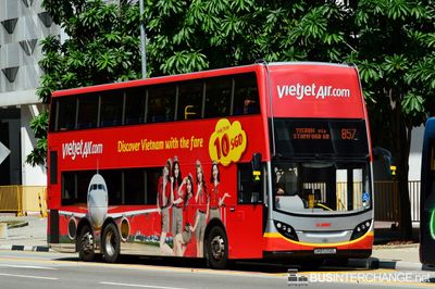 Bus 857 - SMRT Buses Alexander Dennis Enviro 500 MMC (SMB5058L)