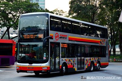 Bus 985 - SMRT Buses MAN ND323F (A95) (SMB5888H)