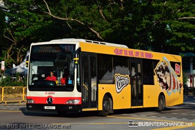 Bus 171 - SMRT Buses Mercedes-Benz OC500LE (SMB101C)