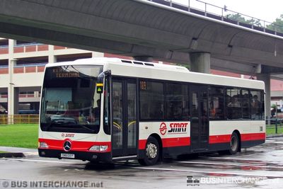 Bus 189 - SMRT Buses Mercedes-Benz OC500LE (SMB106P)