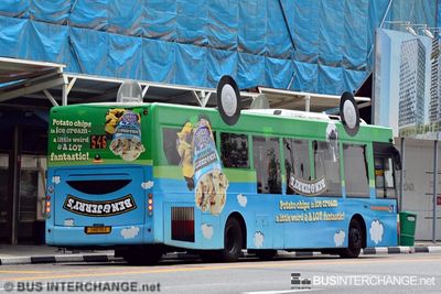 Bus 546 - SMRT Buses Mercedes-Benz OC500LE (SMB118E)