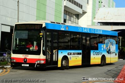 Bus 853 - SMRT Buses Mercedes-Benz OC500LE (SMB120Y)