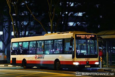 SMB 124L - Remembering Lee Kuan Yew 1923 - 2015 - SMRT Buses Mercedes-Benz OC500LE