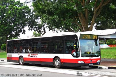 Bus 806 - SMRT Buses Mercedes-Benz Citaro (SMB145B)