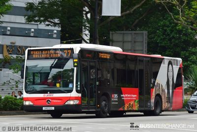 Bus 77 - SMRT Buses Mercedes-Benz Citaro (SMB159L)