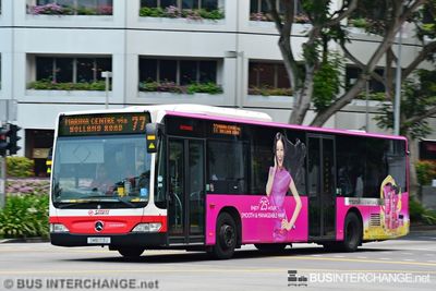 Bus 77 - SMRT Buses Mercedes-Benz Citaro (SMB173U)