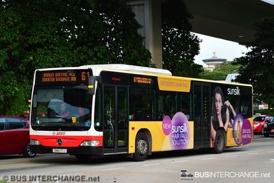 Bus 61 - SMRT Buses Mercedes-Benz Citaro (SMB177J)