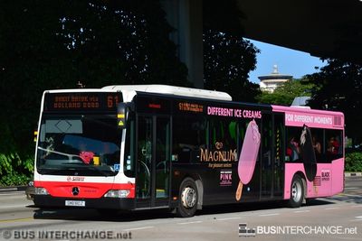 Bus 61 - SMRT Buses Mercedes-Benz Citaro (SMB180Z)