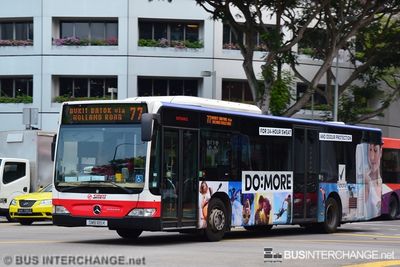 Bus 77 - SMRT Buses Mercedes-Benz Citaro (SMB185K)