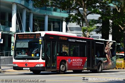 Bus 77 - SMRT Buses Mercedes-Benz Citaro (SMB186H)