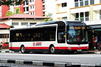 Bus 804 - SMRT Buses MAN NL323F (A22) (SMB192P)