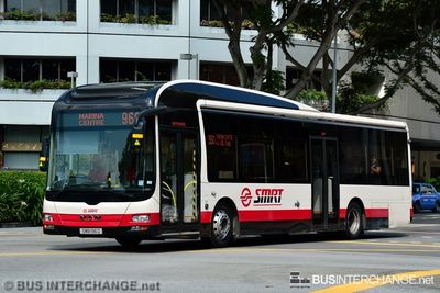 Bus 960 - SMRT Buses MAN NL323F (A22) (SMB196D)