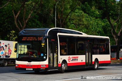 Bus 945 - SMRT Buses MAN NL323F (A22) (SMB 205L)