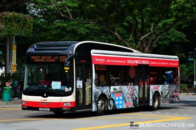 Bus 106 - SMRT Buses MAN NL323F (A22) (SMB 210X)