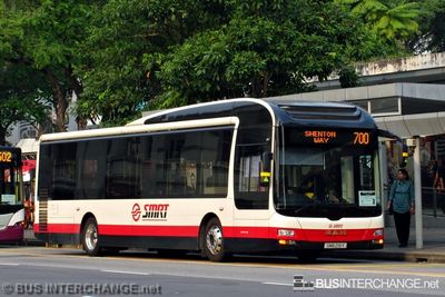 Bus 700 - SMRT Buses MAN NL323F (A22) (SMB219Y)