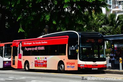 Bus 857 - SMRT Buses MAN NL323F (A22) (SMB226B)