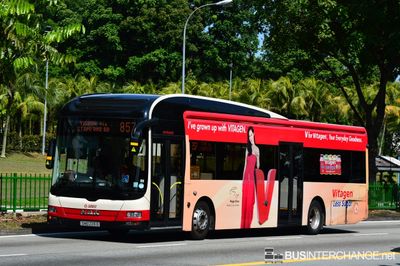 Bus 857 - SMRT Buses MAN NL323F (A22) (SMB226B)