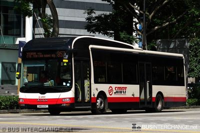 Bus 857 - SMRT Buses MAN NL323F (A22) (SMB229T)