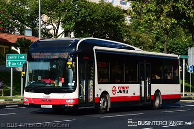 Bus 859 - SMRT Buses MAN NL323F (A22) (SMB300U)